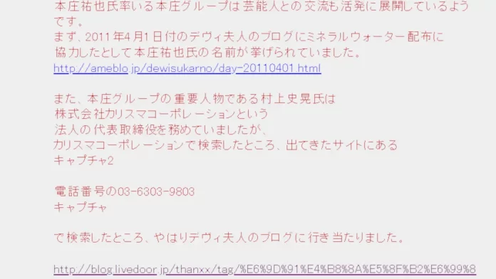 株式会社カリスマコーポレーション,アフィリエイト